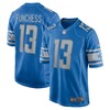 Devin Funchess Detroit Lions Player Game Jersey - Blue Nfl - Robokeg