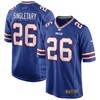 Devin Singletary Buffalo Bills Game Player Jersey - Royal Nfl - Robokeg