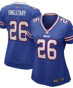 Devin Singletary Buffalo Bills Womens Game Jersey - Royal Nfl - Robokeg