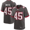 Devin White Tampa Bay Buccaneers Game Jersey - Pewter Nfl - Robokeg