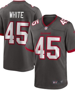 Devin White Tampa Bay Buccaneers Game Jersey - Pewter Nfl - Robokeg