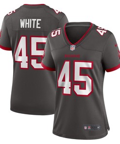 Devin White Tampa Bay Buccaneers Womens Game Jersey Pewter Nfl - Robokeg