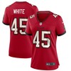 Devin White Tampa Bay Buccaneers Womens Game Player Jersey Red Nfl - Robokeg