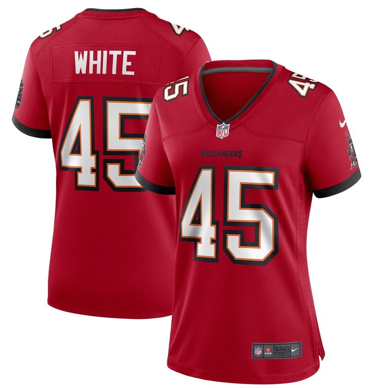 Devin White Tampa Bay Buccaneers Womens Game Player Jersey Red Nfl - Robokeg