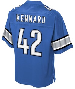 Devon Kennard Detroit Lions Nfl Pro Line Historic Logo Player Jersey - Blue - Robokeg