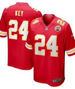 Devon Key Kansas City Chiefs Game Jersey - Red Nfl - Robokeg