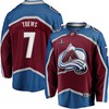 Devon Toews 7 Colorado Avalanche Stanley Cup 2023 Playoffs Patch Home Breakaway Men Jersey - Burgundy - Robokeg