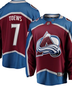 Devon Toews Colorado Avalanche Fanatics Branded Home Breakaway Player Jersey - Burgundy Nhl - Robokeg