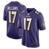 Devon Williams Baltimore Ravens Player Game Jersey - Purple Nfl - Robokeg