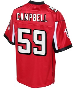 Devondre Campbell Atlanta Falcons Nfl Pro Line Player Jersey - Red - Robokeg