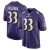 Devonta Freeman Baltimore Ravens Game Jersey - Purple Nfl - Robokeg