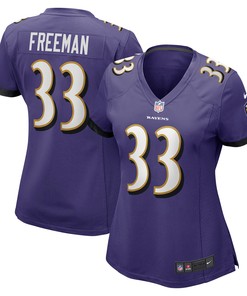 Devonta Freeman Baltimore Ravens Womens Game Jersey - Purple Nfl - Robokeg