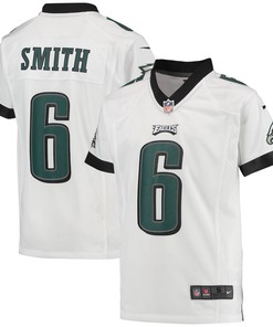 Devonta Smith Philadelphia Eagles Game Jersey - White Nfl - Robokeg
