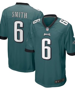 Devonta Smith Philadelphia Eagles Player Game Jersey - Midnight Green Nfl - Robokeg