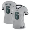 Devonta Smith Philadelphia Eagles Womens Inverted Legend Jersey - Silver Nfl - Robokeg