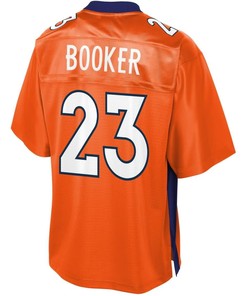 Devontae Booker Denver Broncos Nfl Pro Line Youth Team Color Player Jersey - Orange - Robokeg