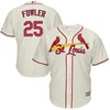 Dexter Fowler St. Louis Cardinals Alternate Cool Base Jersey - Cream - Robokeg