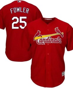 Dexter Fowler St. Louis Cardinals Alternate Cool Base Jersey - Red - Robokeg