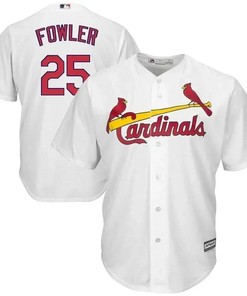 Dexter Fowler St. Louis Cardinals Home Cool Base Jersey - White - Robokeg