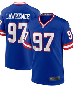 Dexter Lawrence New York Giants Classic Player Game Jersey - Royal Nfl - Robokeg