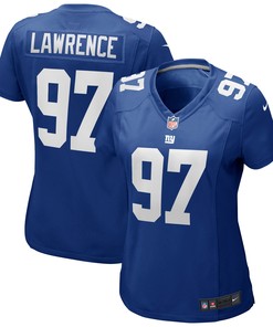 Dexter Lawrence New York Giants Womens Game Player Jersey - Royal Nfl - Robokeg