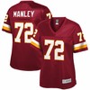 Dexter Manley Washington Redskins Nfl Pro Line Womens Retired Player Jersey - Maroon - Robokeg