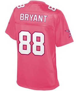 Dez Bryant Dallas Cowboys Nfl Pro Line Womens Fashion Jersey - Pink - - Robokeg