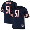 Dick Butkus Chicago Bears Mitchell & Ness Big & Tall 1966 Retired Player Replica Jersey - Navy - Robokeg