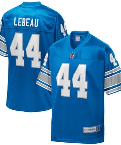 Dick Lebeau Detroit Lions Nfl Pro Line Replica Retired Player Jersey - Royal - Robokeg