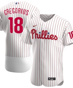Didi Gregorius Philadelphia Phillies Home Authentic Player Jersey - White Mlb - Robokeg