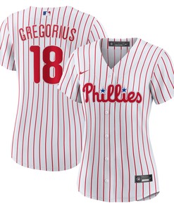 Didi Gregorius Philadelphia Phillies Womens Home Replica Player Jersey - White Mlb - Robokeg