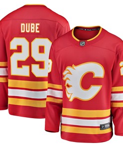 Dillon Dube Calgary Flames Fanatics Branded Home Breakaway Player Jersey - Red Nhl - Robokeg