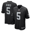 Divine Deablo Las Vegas Raiders Player Game Jersey - Black Nfl - Robokeg