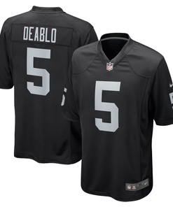 Divine Deablo Las Vegas Raiders Player Game Jersey - Black Nfl - Robokeg