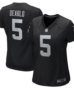 Divine Deablo Las Vegas Raiders Womens Player Game Jersey - Black Nfl - Robokeg
