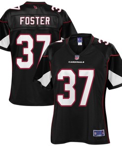 D.j. Foster Arizona Cardinals Nfl Pro Line Womens Alternate Player Jersey - Black - Robokeg