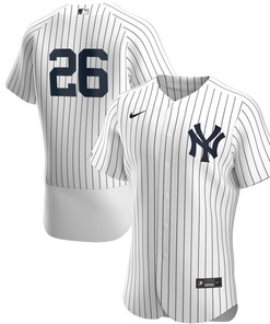 Dj Lemahieu New York Yankees Home Authentic Player Jersey - White/navy Mlb - Robokeg