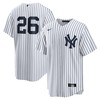 Dj Lemahieu New York Yankees Home Replica Player Name Jersey - White Mlb - Robokeg