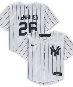 Dj Lemahieu New York Yankees Infant Home Replica Player Jersey - White Mlb - Robokeg