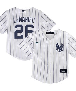 Dj Lemahieu New York Yankees Toddler Home Replica Player Jersey - White Mlb - Robokeg