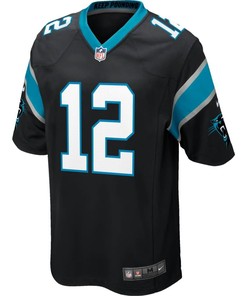 Dj Moore Carolina Panthers 2018 Nfl Draft First Round Pick Game Jersey - Black - Robokeg