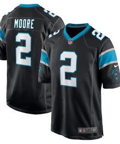 Dj Moore Carolina Panthers Game Player Jersey - Black Nfl - Robokeg