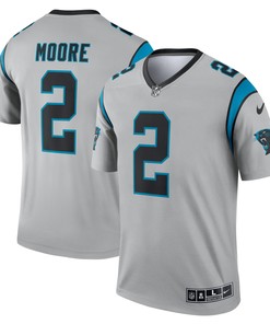 D.j. Moore Carolina Panthers Inverted Legend Jersey - Silver Nfl - Robokeg