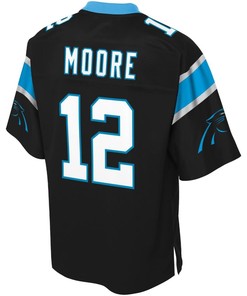 Dj Moore Carolina Panthers Nfl Pro Line Team Color Player Jersey - Black - Robokeg