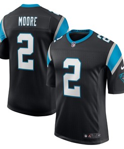 Dj Moore Carolina Panthers Vapor Limited Jersey Black Nfl - Robokeg