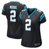 Dj Moore Carolina Panthers Womens Game Player Jersey - Black Nfl - Robokeg