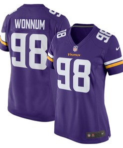 D.j. Wonnum Minnesota Vikings Womens Team Game Jersey - Purple Nfl - Robokeg