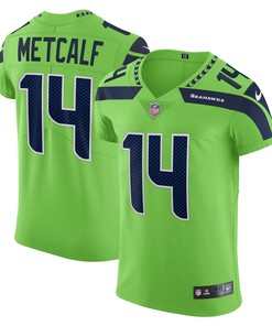 Dk Metcalf Seattle Seahawks Alternate Vapor Elite Player Jersey Neon Green Nfl - Robokeg