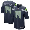 Dk Metcalf Seattle Seahawks Game Jersey - College Navy Nfl - Robokeg