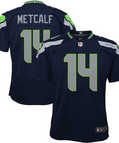 Dk Metcalf Seattle Seahawks Game Jersey College Navy Nfl - Robokeg